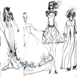 зарисовки, эскизы №1