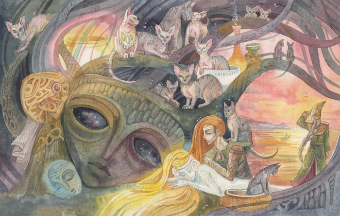 Планета сфинксов