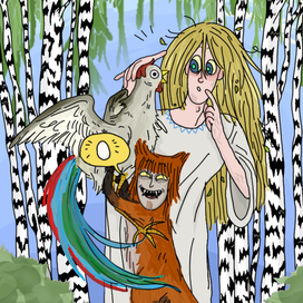 Краденый петух