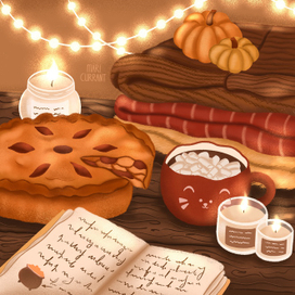 Осенняя иллюстрация