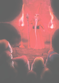 Иллюстрация к книге "Тайна волшебного изумруда". Волшебник