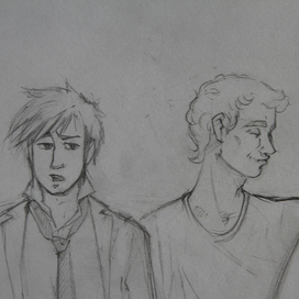 Джек и Ник с подарком для Яны. Фрагмент.