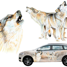 Волки (левая сторона)