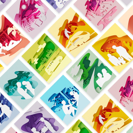 Иллюстрации для календаря лизинговой компании