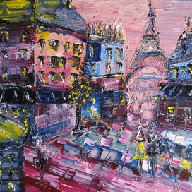 Розовые сумерки. Париж