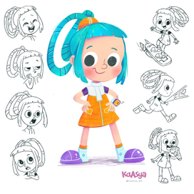 Космическая девочка супергерой разработка персонажа