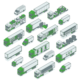 ISOMETRIC TRUCKS