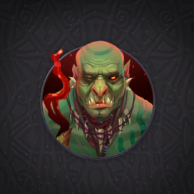 Fantasy tavern_orc shaman
