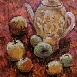 Натюрморт с чайником