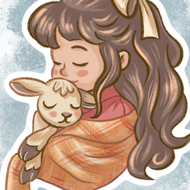 Осенний милый стикерпак