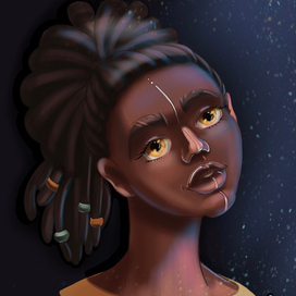 Портрет афроамериканки