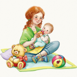 мама и малыш