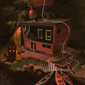 "Лодочный причал" 