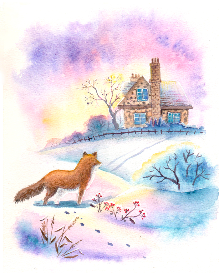 Нежно-снежная зима