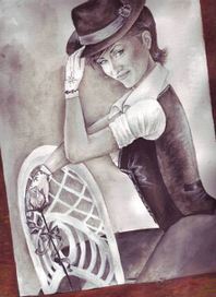 Ретро портрет