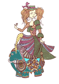 верхом на слоне