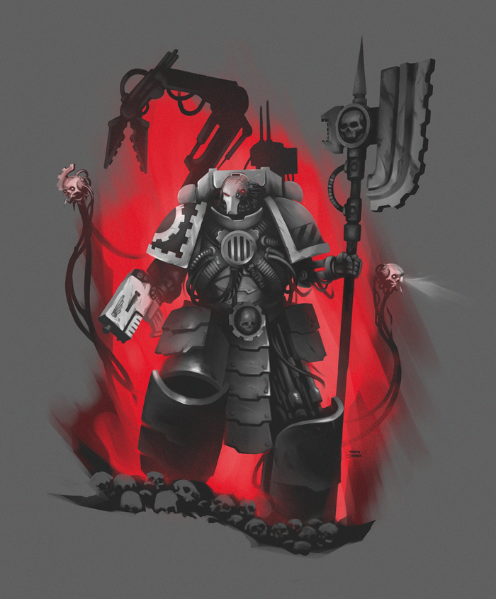 Работа по Warhammer 40K