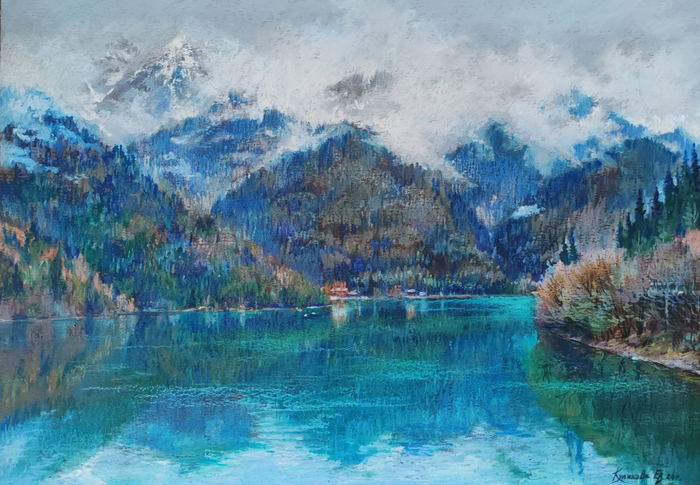 "Озеро Рица. Абхазия" 