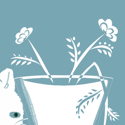 Кот и ваза