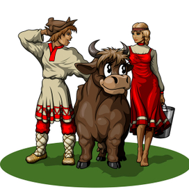 Деревенская весна