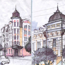 Пенза. Дождь.