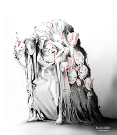 Продавец масок