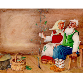 сказка " Бобовое зернышко"