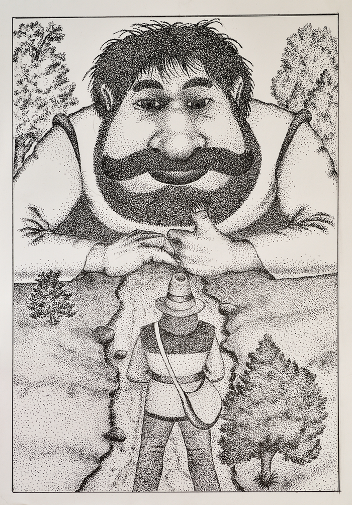 Великан и портной.