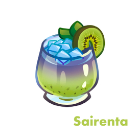 Иконка коктейля с киви