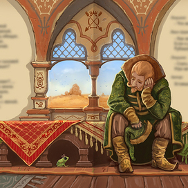 Царевна-Лягушка, грустный царевич