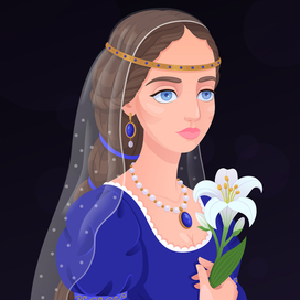 Средневековая дева