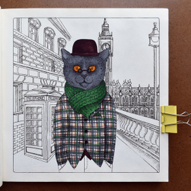 кот в Лондоне