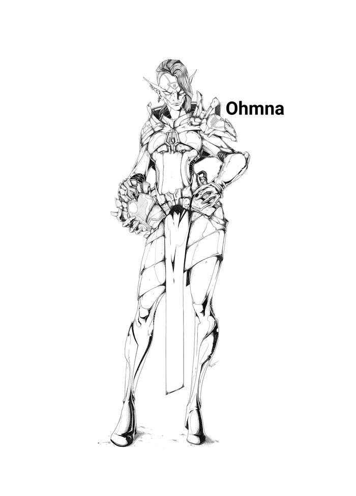 WildStar FanArt. Eldan Ohmna