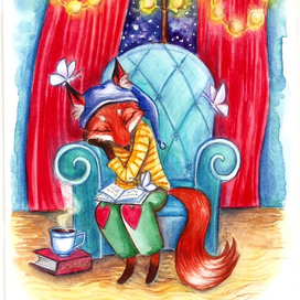 Новогодние бабочки