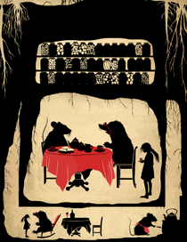 Иллюстрация к сказке Х.К.Андерсена "Дюймовочка"