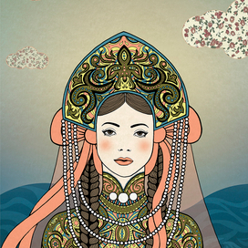 Русская девушка