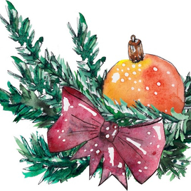 Новогодняя иллюстрация