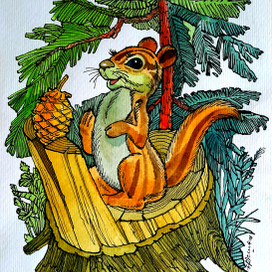 А загорулько.бурундук.