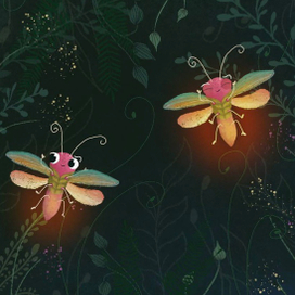 Близнецы - Светлячки, ещё одни герои книжки «Какая ты Муша?» 