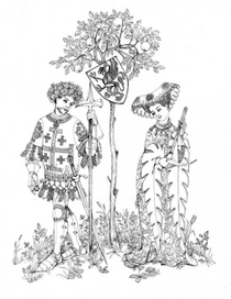 "Влюблённые, возделывающие Сад Любви" 1999 г.