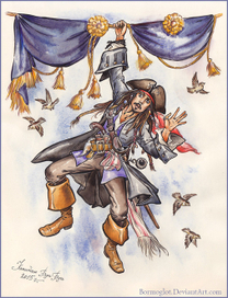 Капитан Джек Воробей.