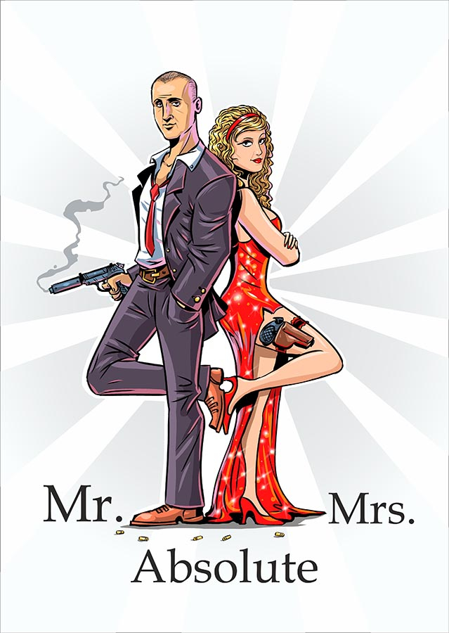 Коммерческая работа (шарж)