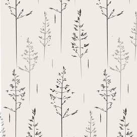 Векторные иллюстрации, бесшовные принты. 