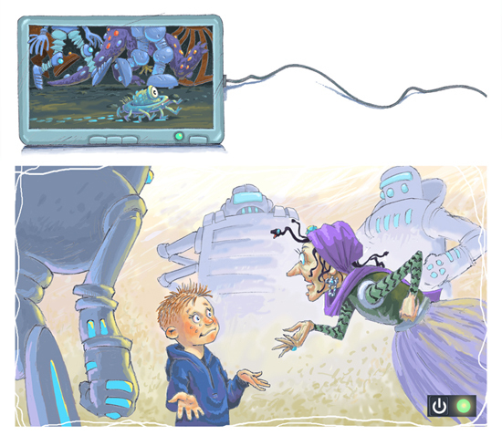 любопытный диалог