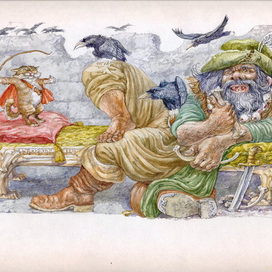 Вариант кота в сапогах.