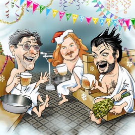 Новогодний плакат 