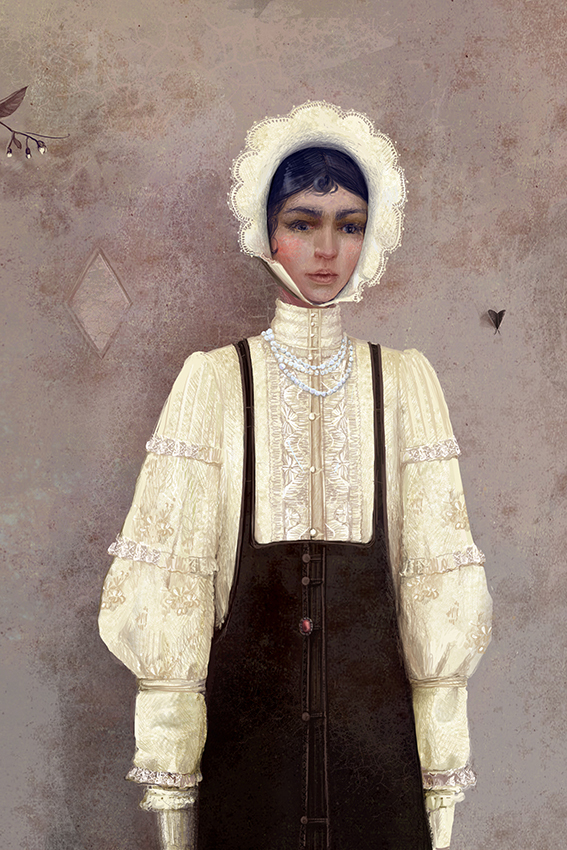 А.С. Пушкин "Пиковая дама" портрет Лизы