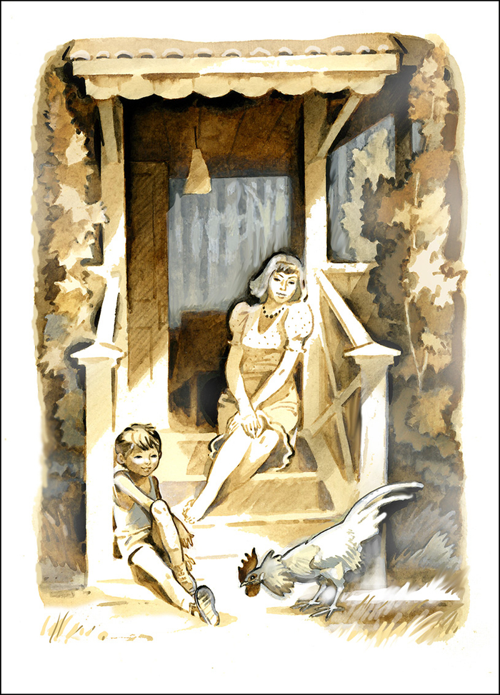 "Питкин, Кис и хозяйка" полосник "Детгиз" 