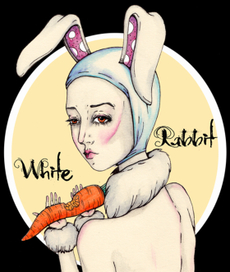 Белый кролик.