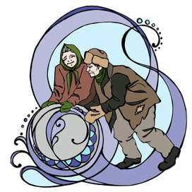 Ілюстрація  до казки "Сніжниця"